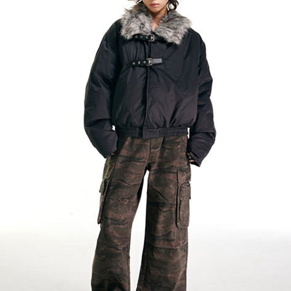 แจ็คเก็ตบุรุษ Furry Faux Fur C - Street Fashion Men 2025 บทวิจารณ์และราคา
