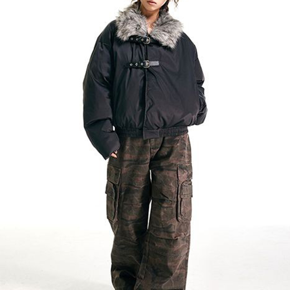 แจ็คเก็ตบุรุษ Furry Faux Fur C - Street Fashion Men 2025 บทวิจารณ์และราคา