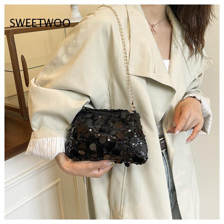 กระเป๋าสะพายข้างทรงถังขนาดเล็ก - Fashion Street Night บทวิจารณ์และราคา